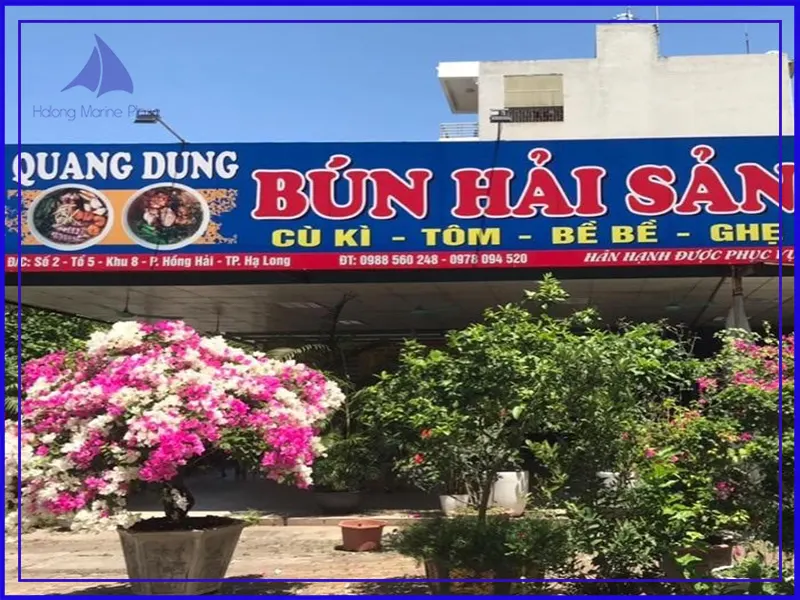 Quán bún hải sản Quang Dung